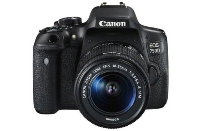 Canon EOS 750D DSLR Camera with 18-55mm Lens